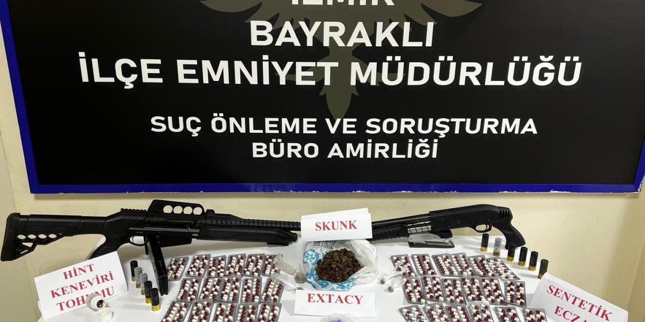 Zehir tacirleri polis takibinden kaçamadı
