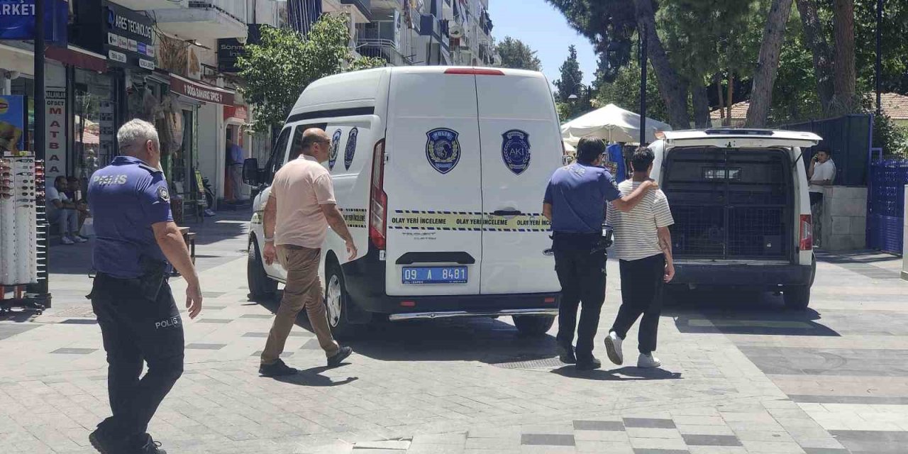 Kavgada silahtan çıkan mermi Askerlik Şubesi’nin duvarına saplandı