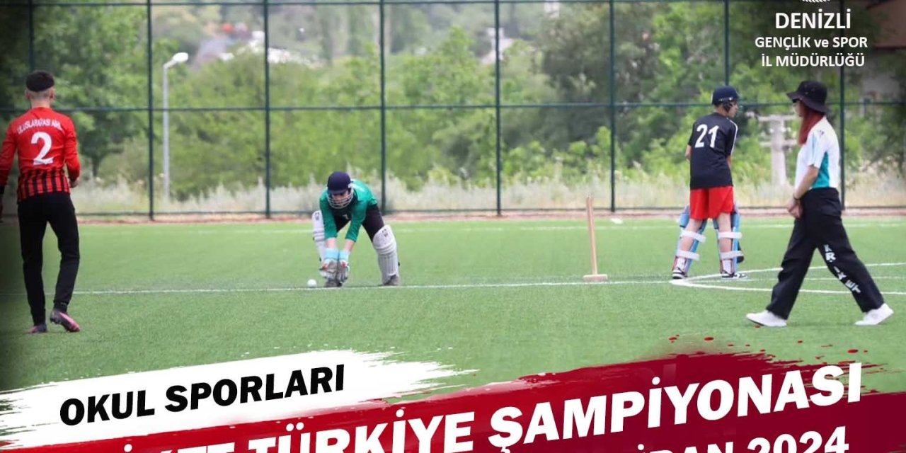 Kriket Küçükler Türkiye Şampiyonası Denizli’de başlıyor