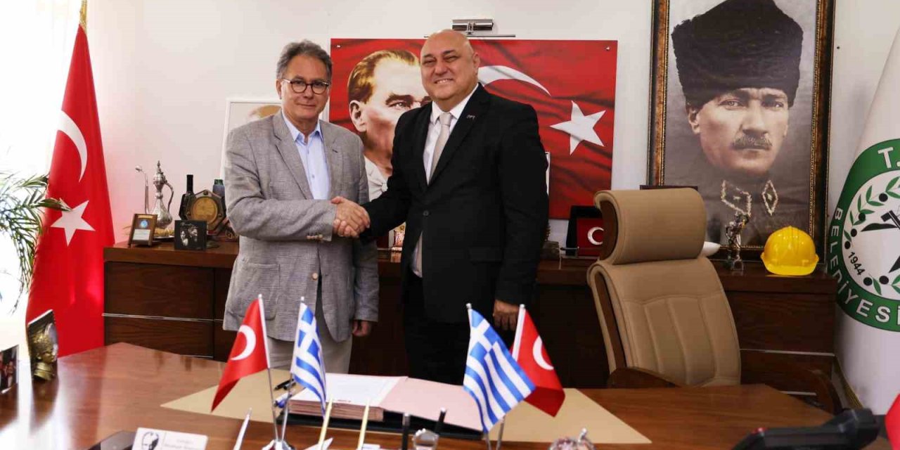 Ege’nin iki yakasından kardeşkentlik protokolü