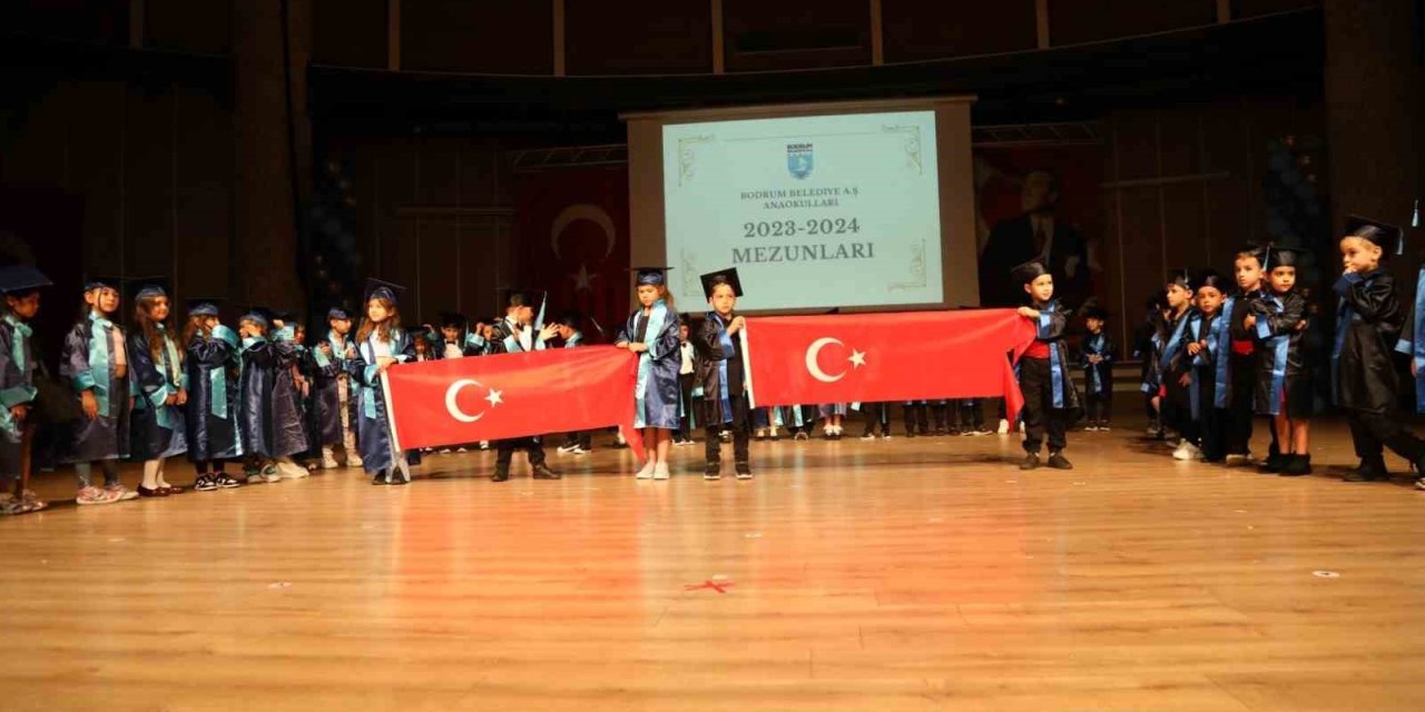 Belediye anaokullarında mezuniyet heyecanı