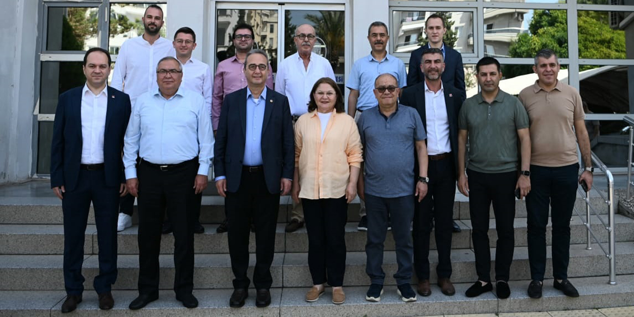 Başkan Ömer Günel CHP milletvekilleri ile birlikte Didim ve Söke örgütlerini ziyaret etti
