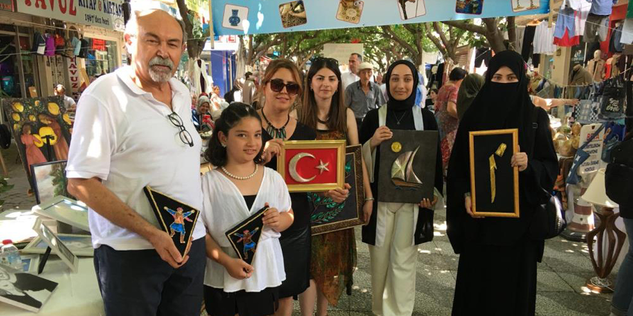 İncirliova’da kursiyerler emeklerini sergiledi