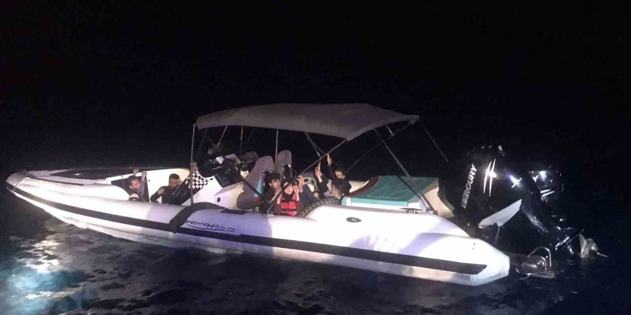 Bodrum’da 9 düzensiz göçmen yakalandı