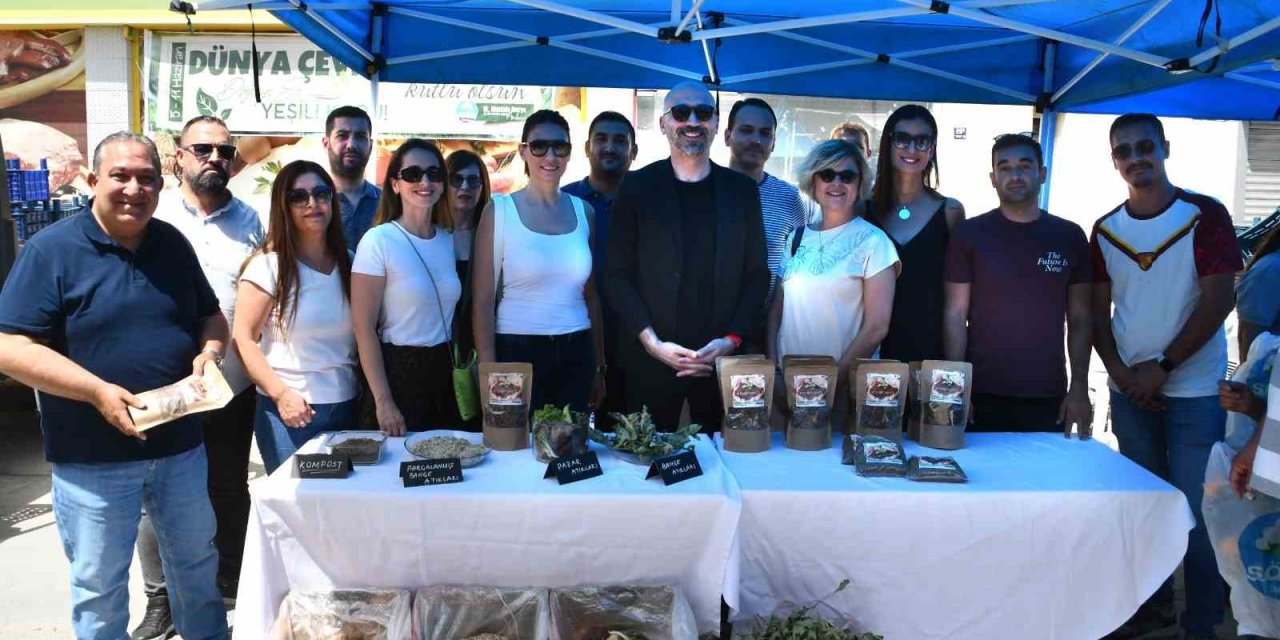 Söke Belediyesi kendi üretimi kompost gübreleri dağıttı