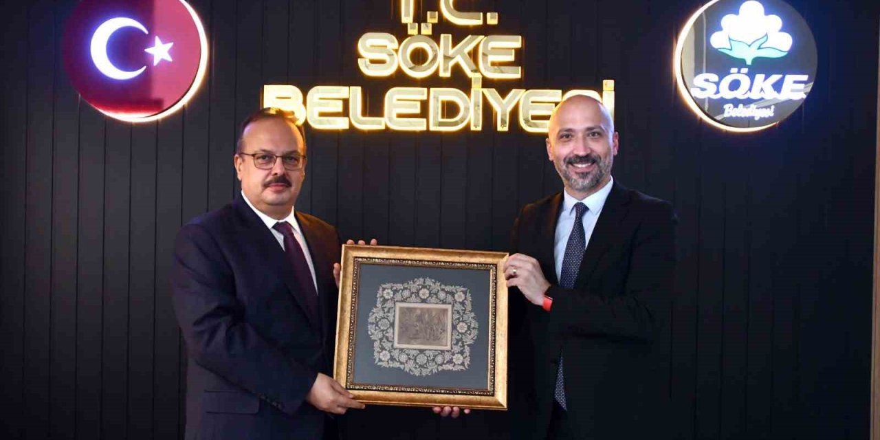 Aydın Valisi Canbolat, Söke Belediye Başkanı Arıkan ile görüştü