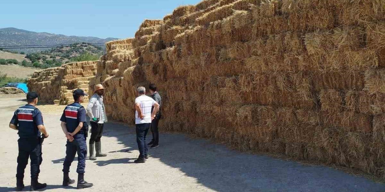 Çiftlik sahipleri saman yangınlarına karşı uyarıldı