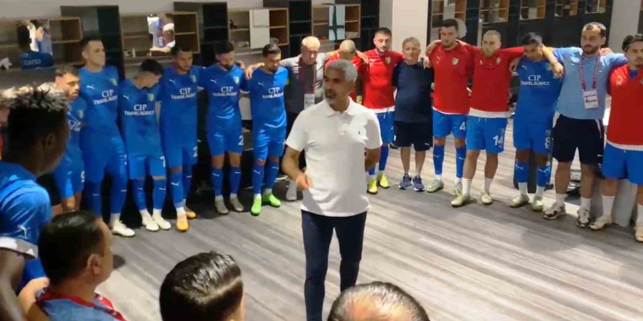 Bodrum FK Teknik Direktörü İsmet Taşdemir’in, final maçındaki motivasyon konuşması damga vurdu
