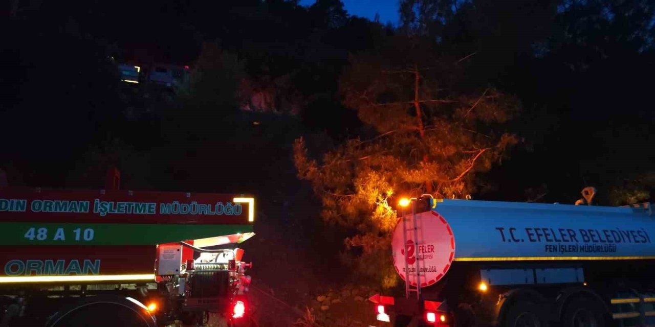 Efeler Belediyesi’nden Kuyucak’taki yangına destek