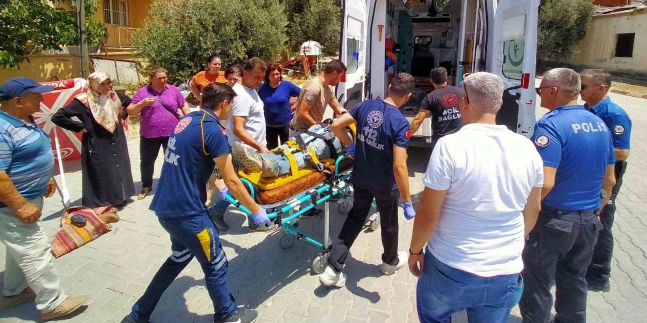 Buharkent’te trafik kazası: 1 yaralı