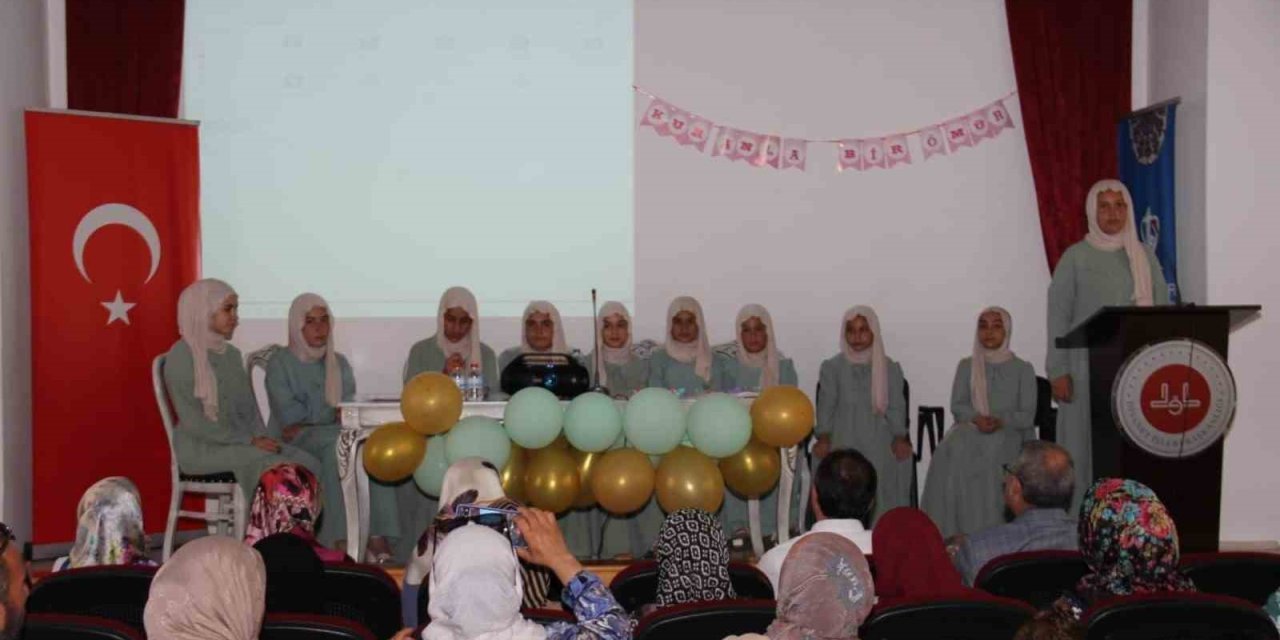 Muğla’da hafızlık kursu öğrencileri yıl sonu etkinliğinde buluştu