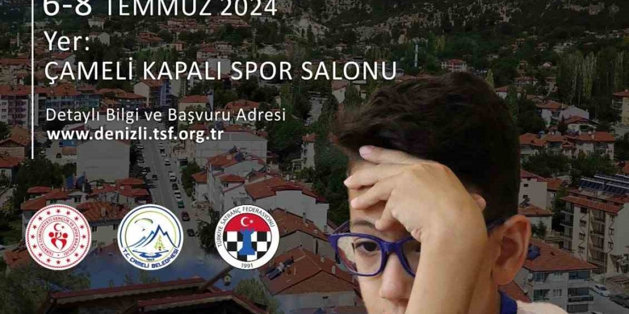 Çameli Belediyesi Satranç Turnuvası başlıyor