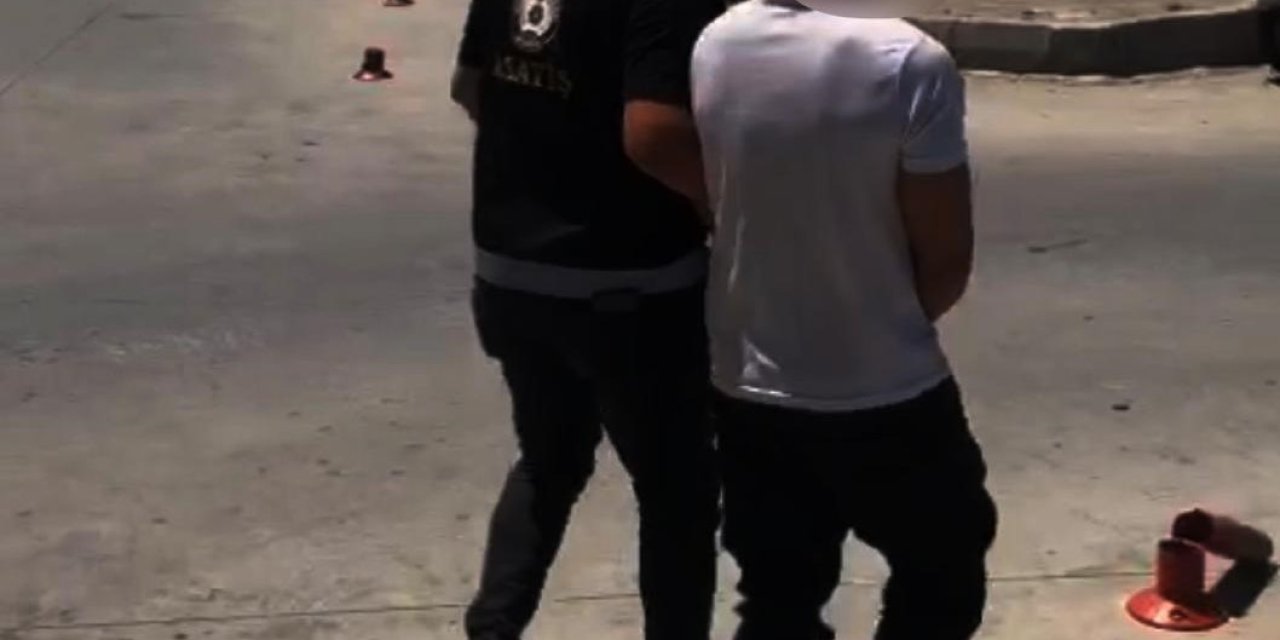 Aranan şahıs metruk binada yakalandı