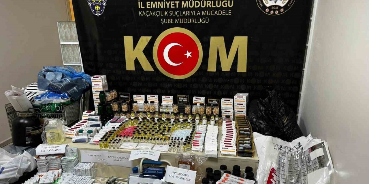 Sahte vücut geliştirme ilacı satarak insanları zehirleyen şebekeye operasyon