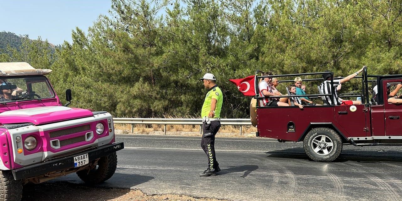 Marmaris’te Jeep safari turlarına sıkı denetim