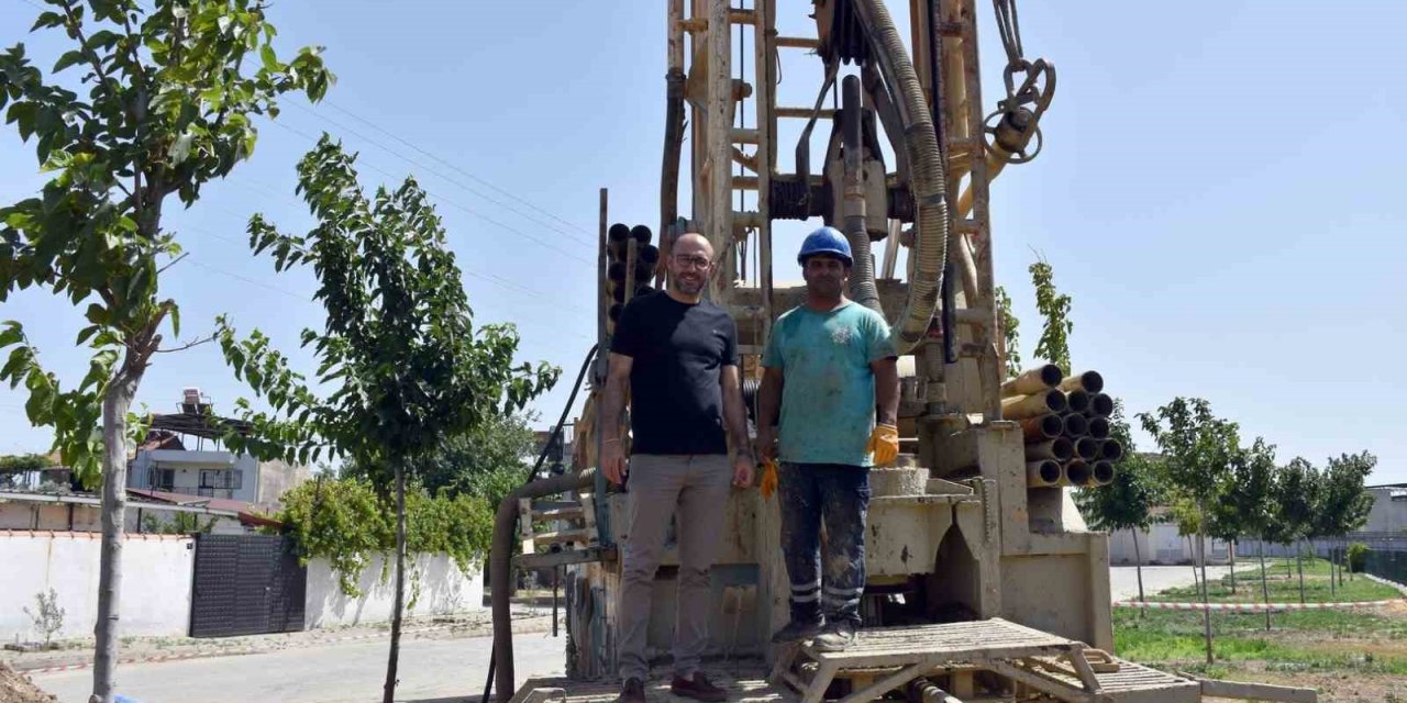 Başkan Zencirci, sondaj çalışmasını yerinde inceledi