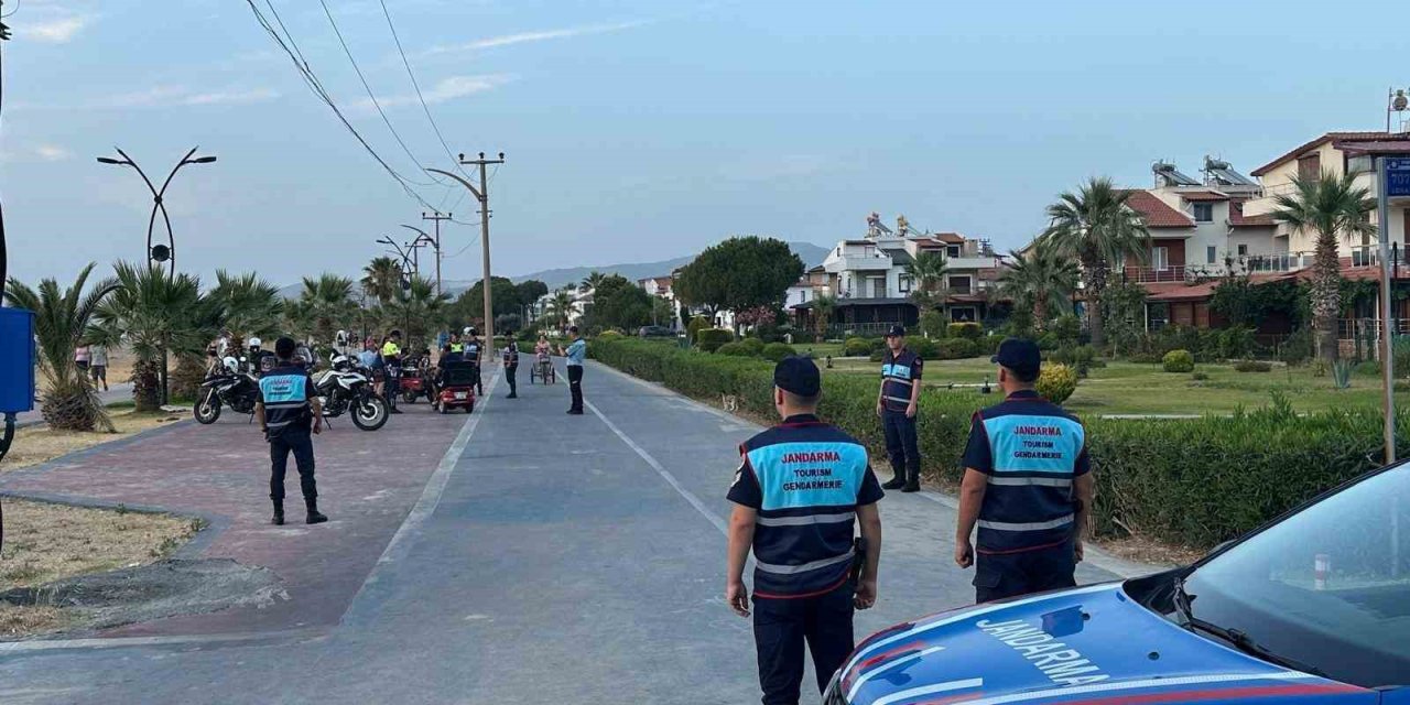Sahil bandında ‘motor’ nöbeti