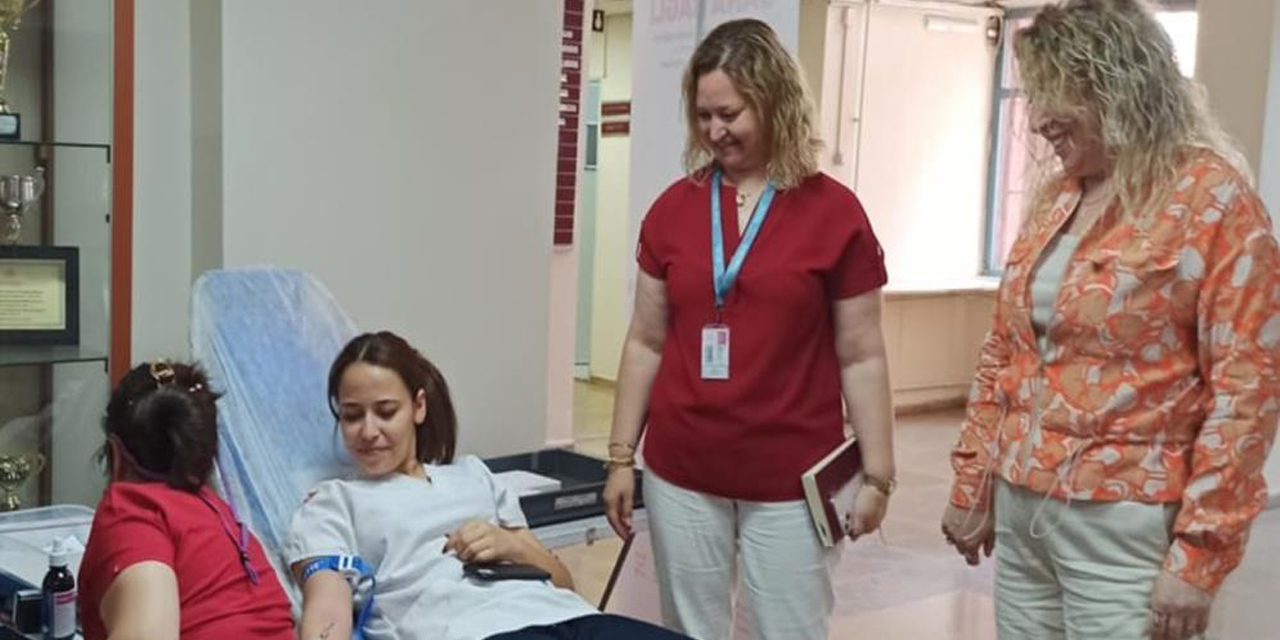 Aydın Devlet Hastanesi’nden Türk Kızılay’ına anlamlı destek