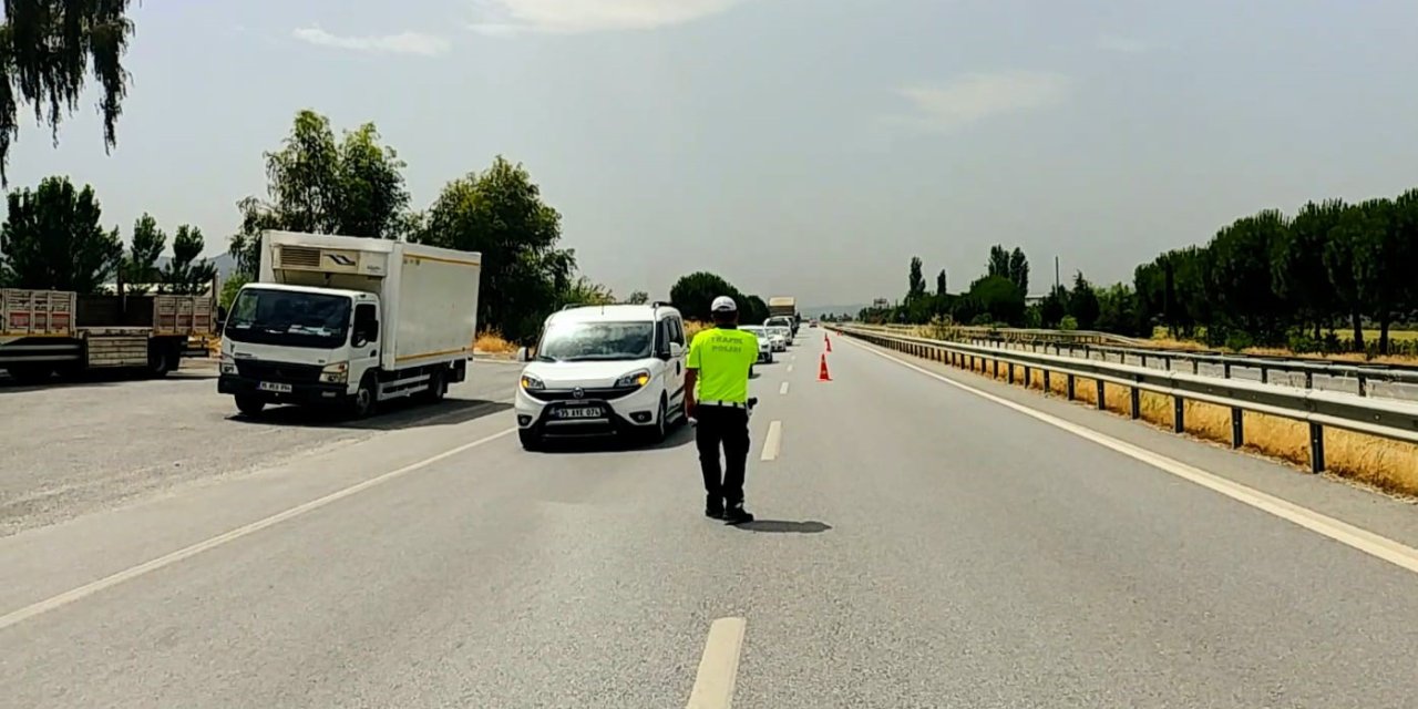Çine’de bayram tatili trafik denetimleri artırıldı