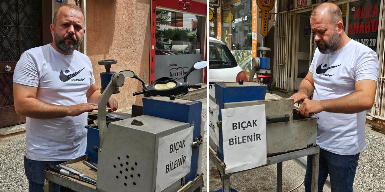 Bıçak bileme ustalarında ‘son gün’ telaşı