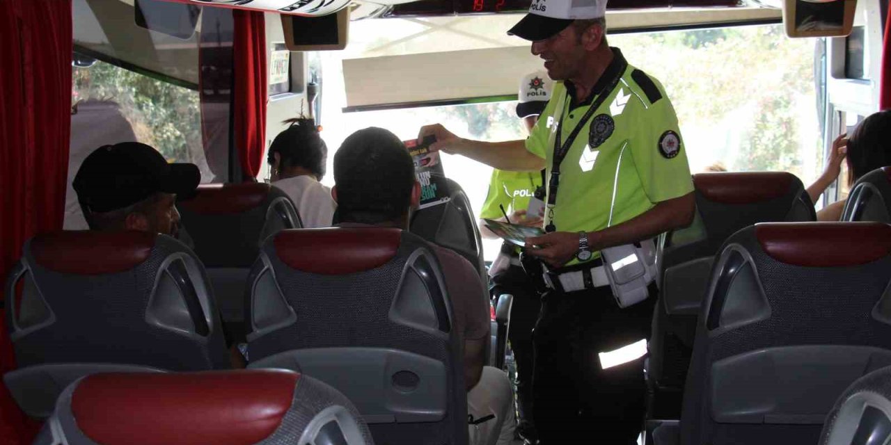 Aydın otogarında bayram denetimi