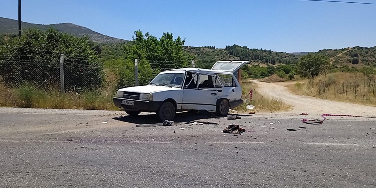 Kazada ağır yaralanan sürücü hayatını kaybetti