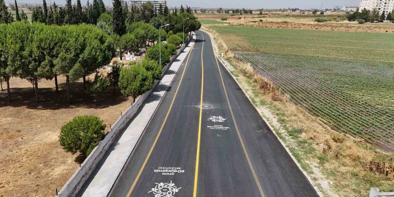 Aydın Büyükşehir Belediyesi’nden Efeler’e asfalt hamlesi