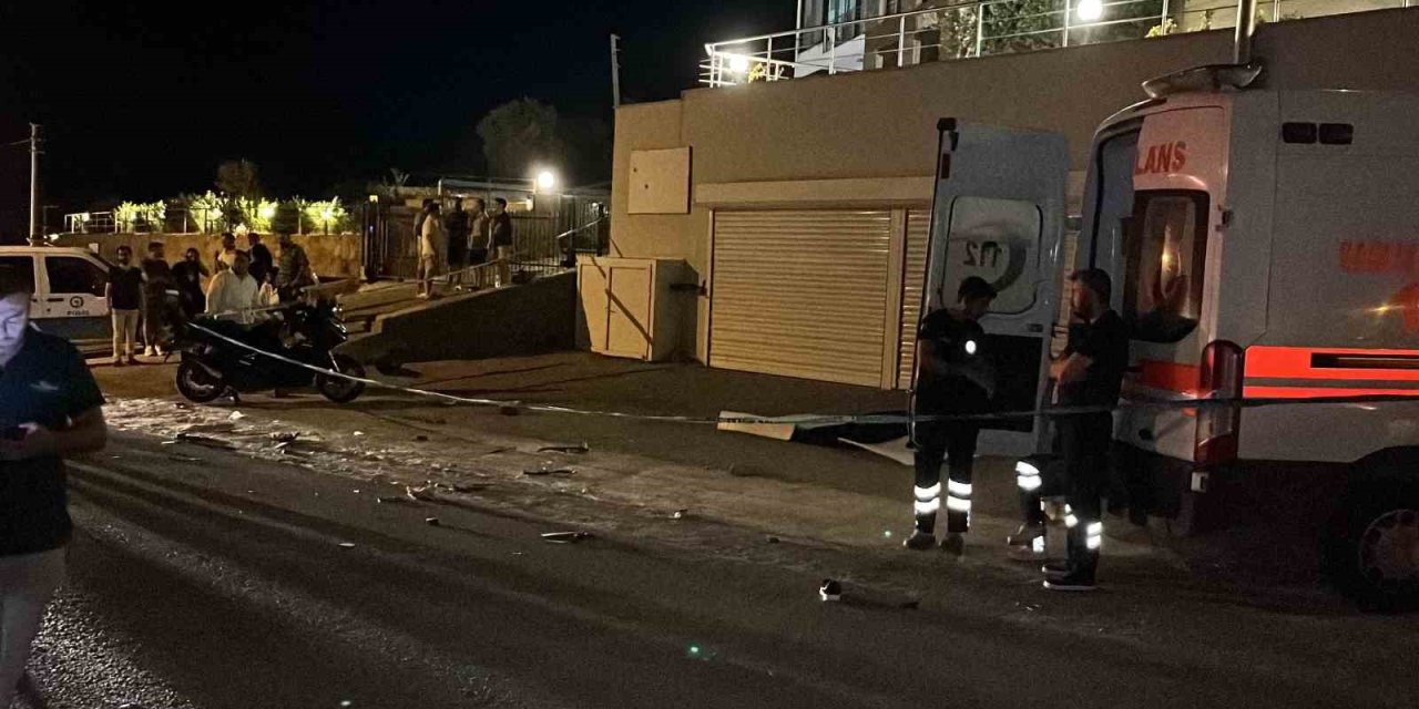 Bodrum’da kamyonet ile motosiklet çarpıştı: 1 ölü