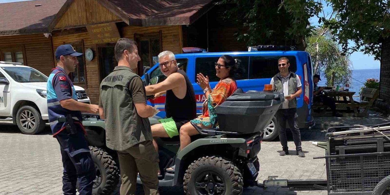 Milli Park ziyaretçilerine yangın uyarısı