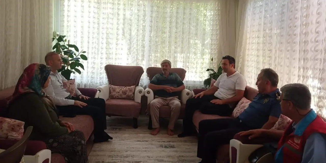 Köyceğiz’de şehit ve gazi ailelerine bayram ziyareti yapıldı