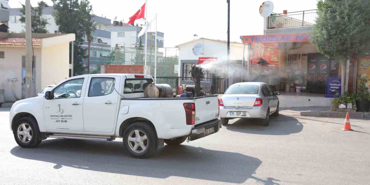 Bayraklı’da ilaçlama seferberliği