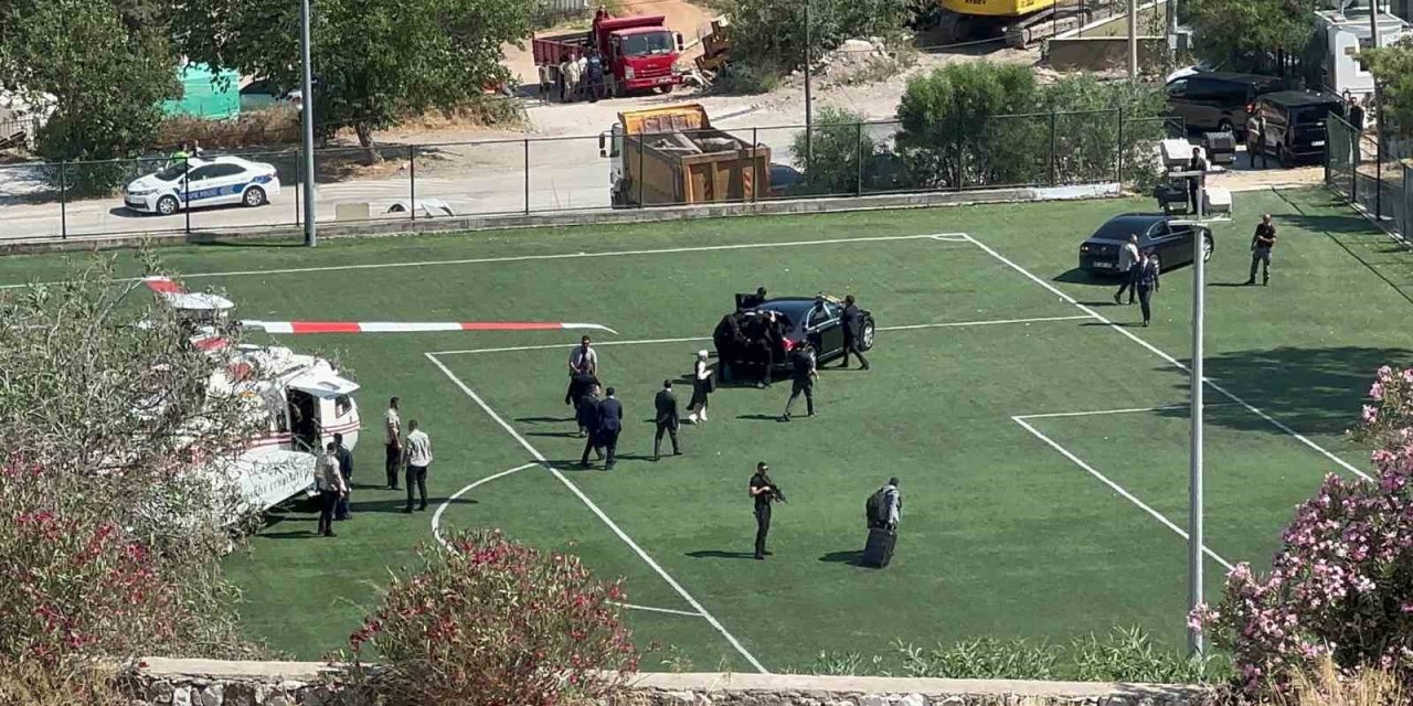Cumhurbaşkanı Erdoğan, Bodrum’da Aliyev ile bayramlaştı