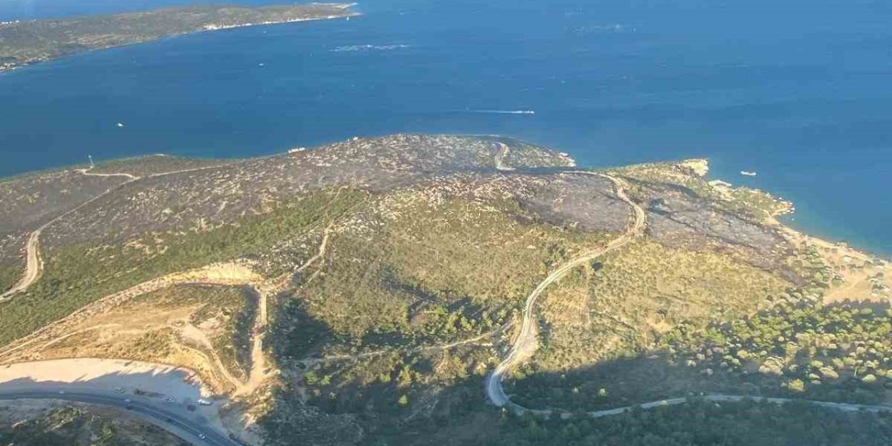 İzmir’deki orman yangını kontrol altına alındı