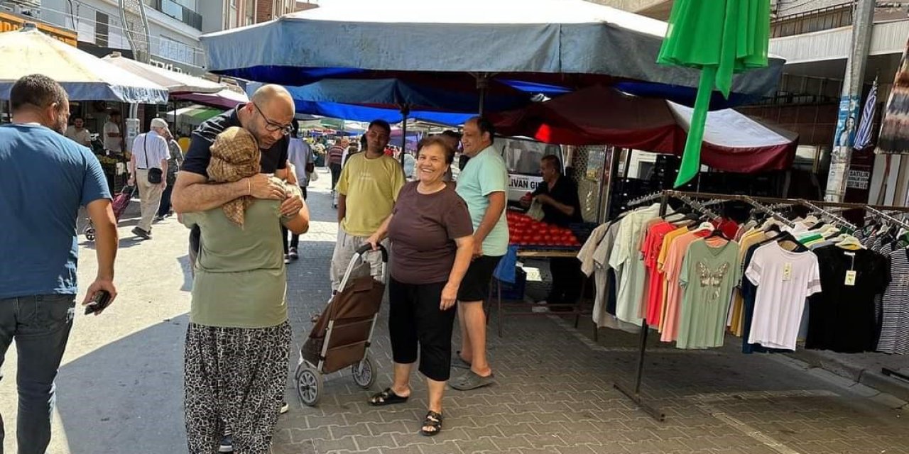 Başkan Zencirci semt pazarında esnaf ve vatandaşlarla buluştu