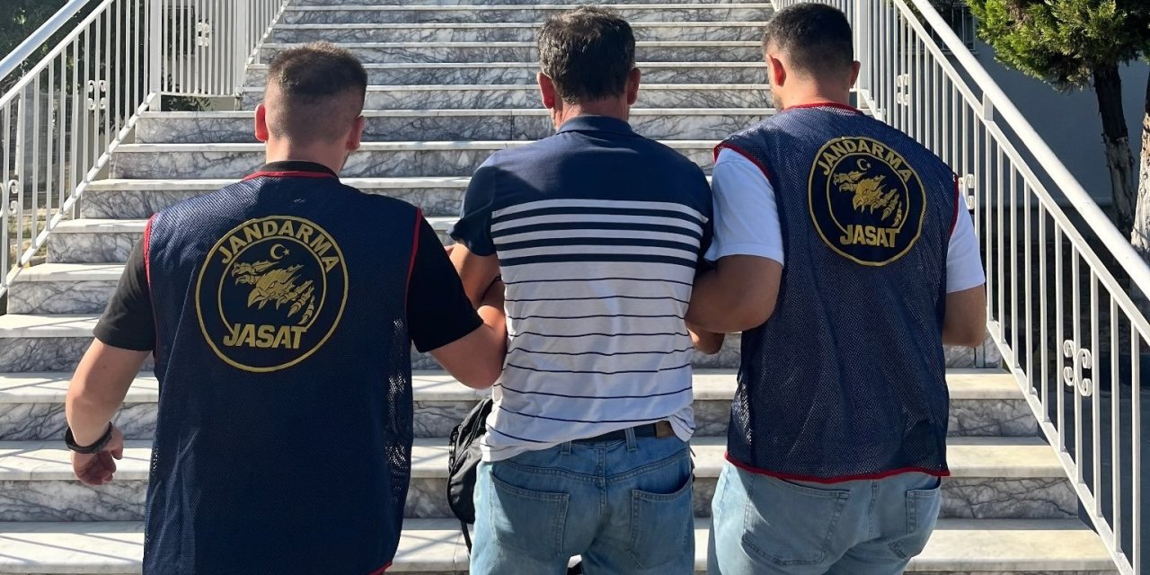 Hakkında 7 yıl hapis cezası bulunan şahıs jandarmaya takıldı