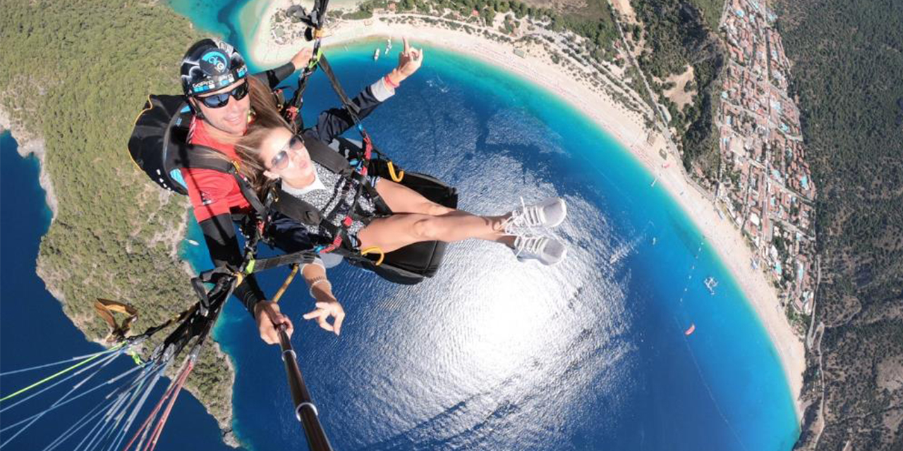 Babadağ’dan 9 günde 6 bin 340 tatilci uçtu