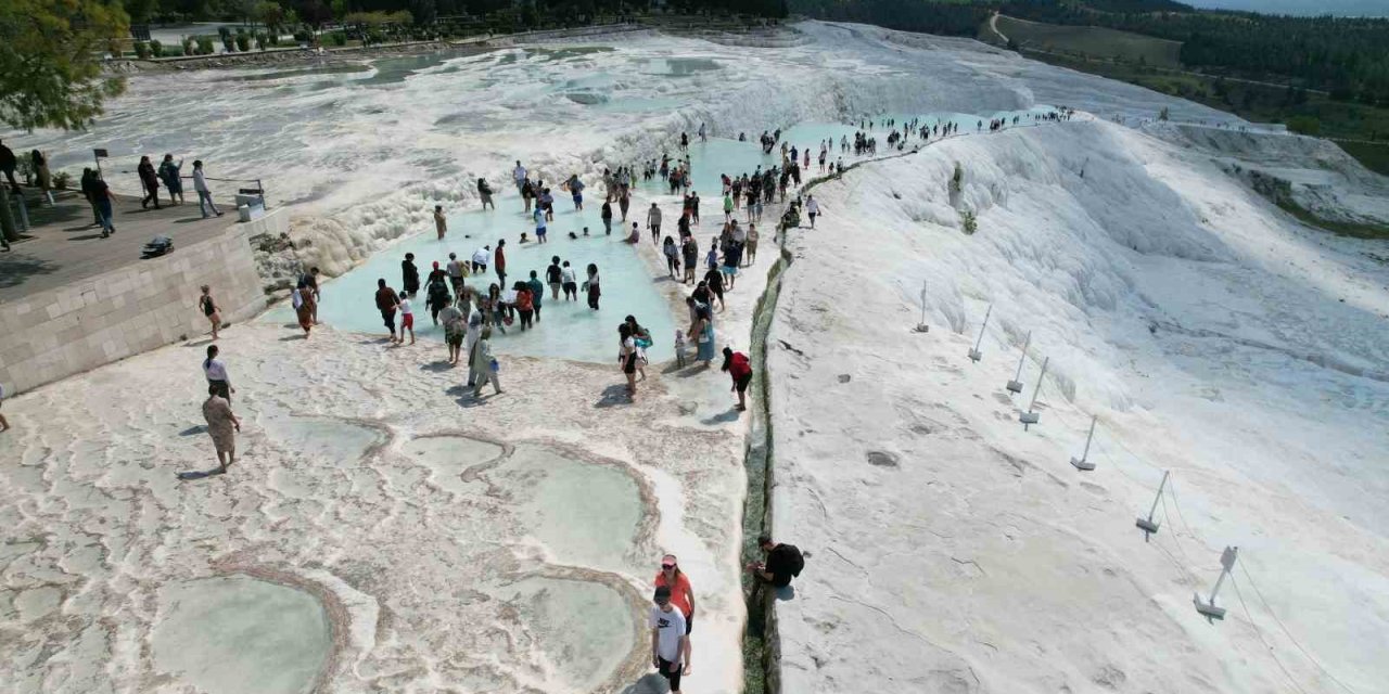Pamukkale akına uğradı