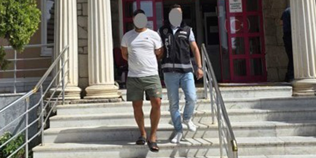 Kargo ile Aydın’a uyuşturucu sokan Alman şüpheli yakalandı