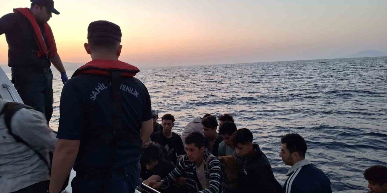 15’i çocuk 29 düzensiz göçmen yakalandı
