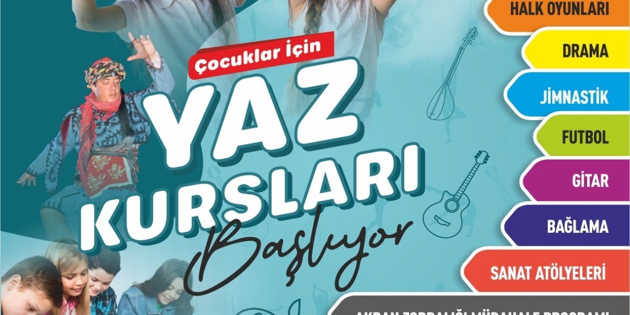 Efeler Belediyesi yaz kursları başlıyor
