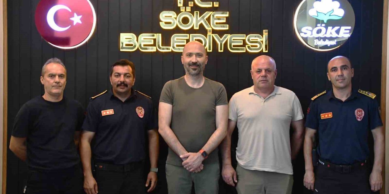 Aydın BŞB İtfaiye Daire Başkanlığı, Başkan Arıkan ile bir araya geldi