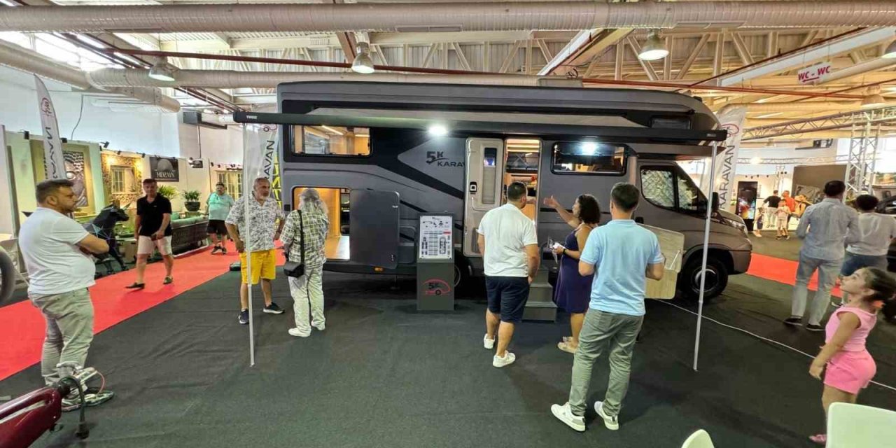 Karavanlar büyük ilgi gördü