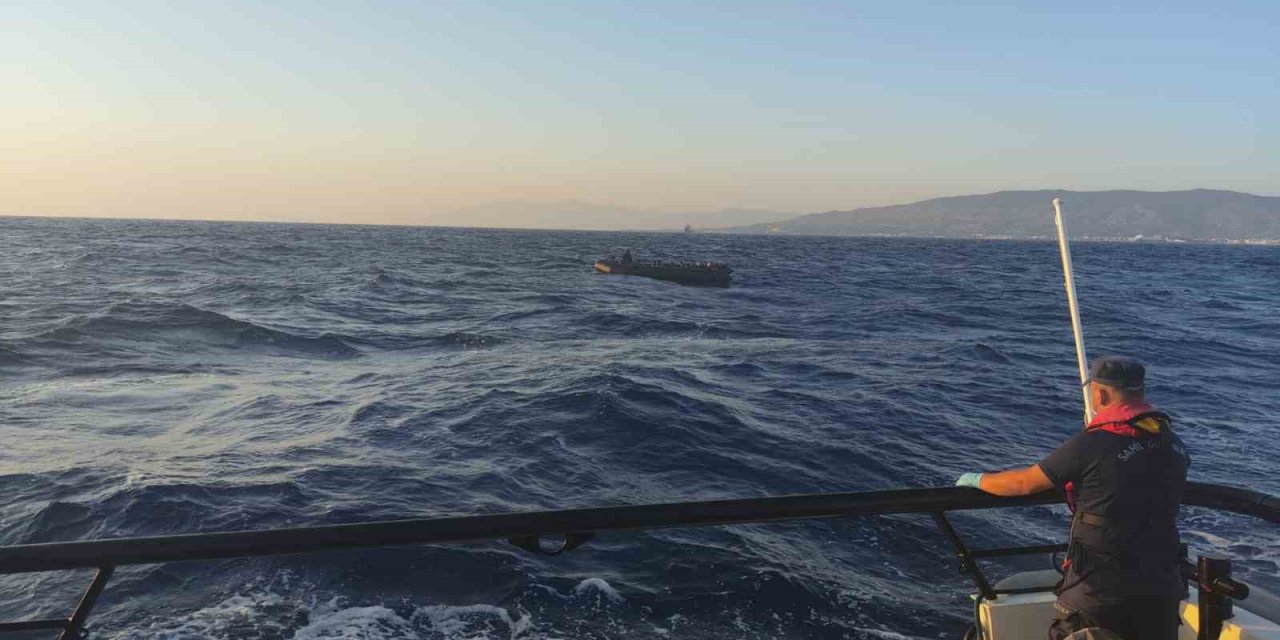 Bodrum’da 57 düzensiz göçmen kurtarıldı, 36’sı yakalandı
