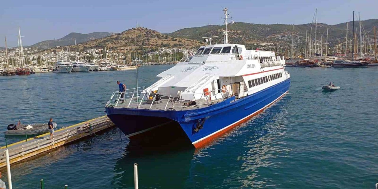 Bodrum-Didim-, Marmaris- Fethiye Feribot seferleri izin belgesi alındı