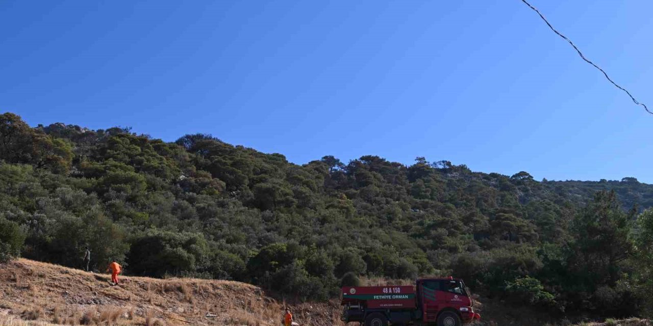 Kuşadası’ndaki orman yangını büyük ölçüde kontrol altına alındı