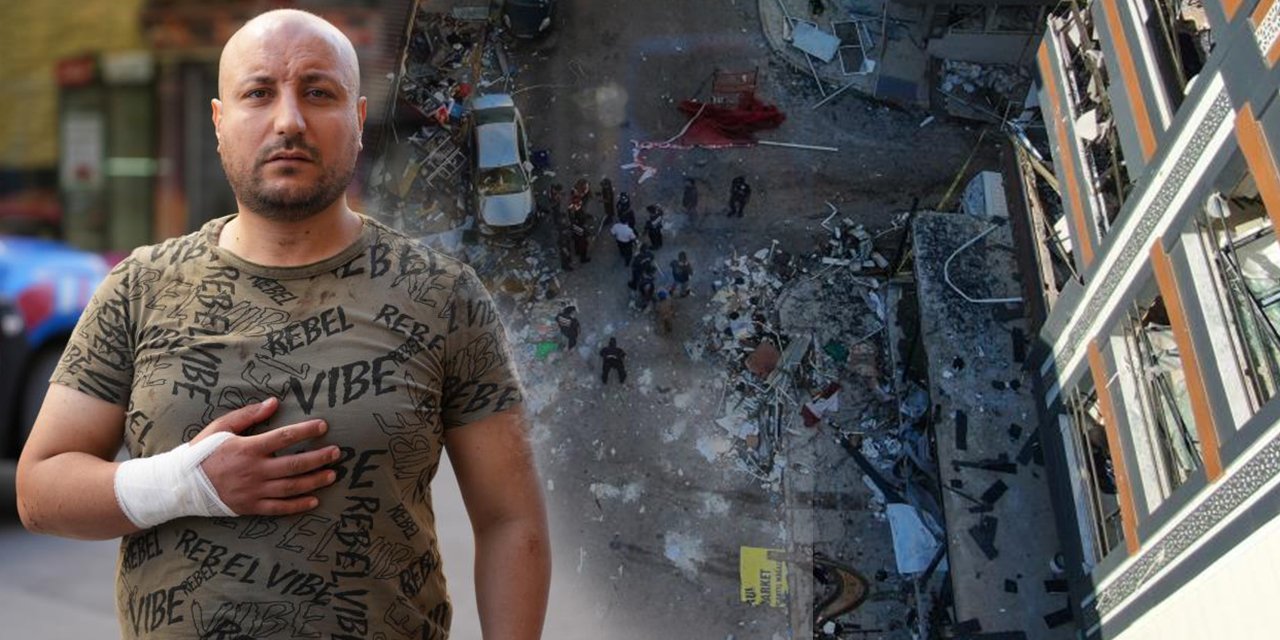 Patlamaya namaz kılarken yakalandı: "Bomba sandık, oğlumla yaralandık"
