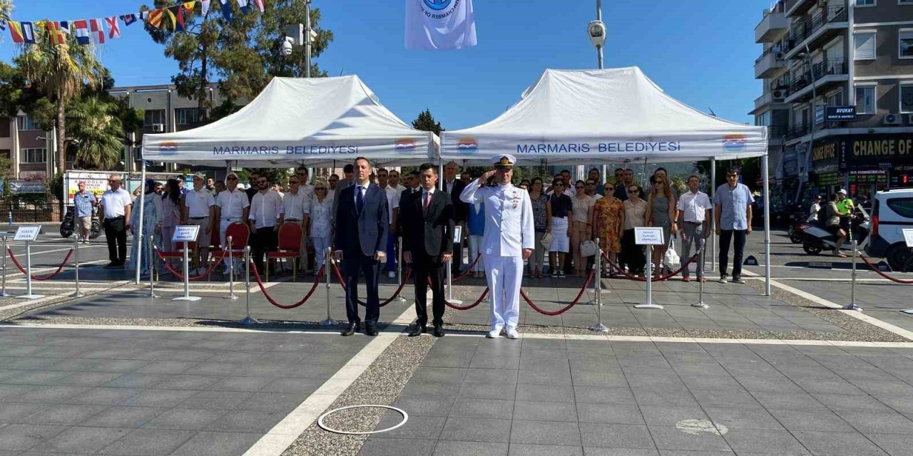 Marmaris’te 1 Temmuz Denizcilik ve  Kabotaj Bayramı kutlamaları başladı