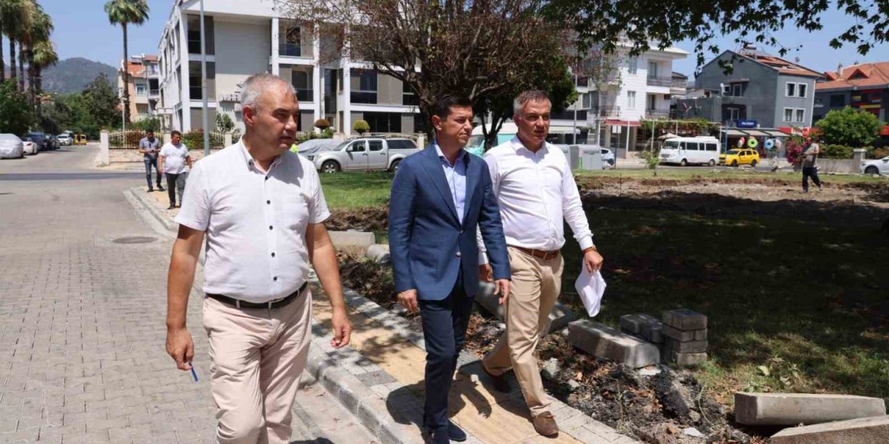 Marmaris’te eskiyen parklar revize ediliyor
