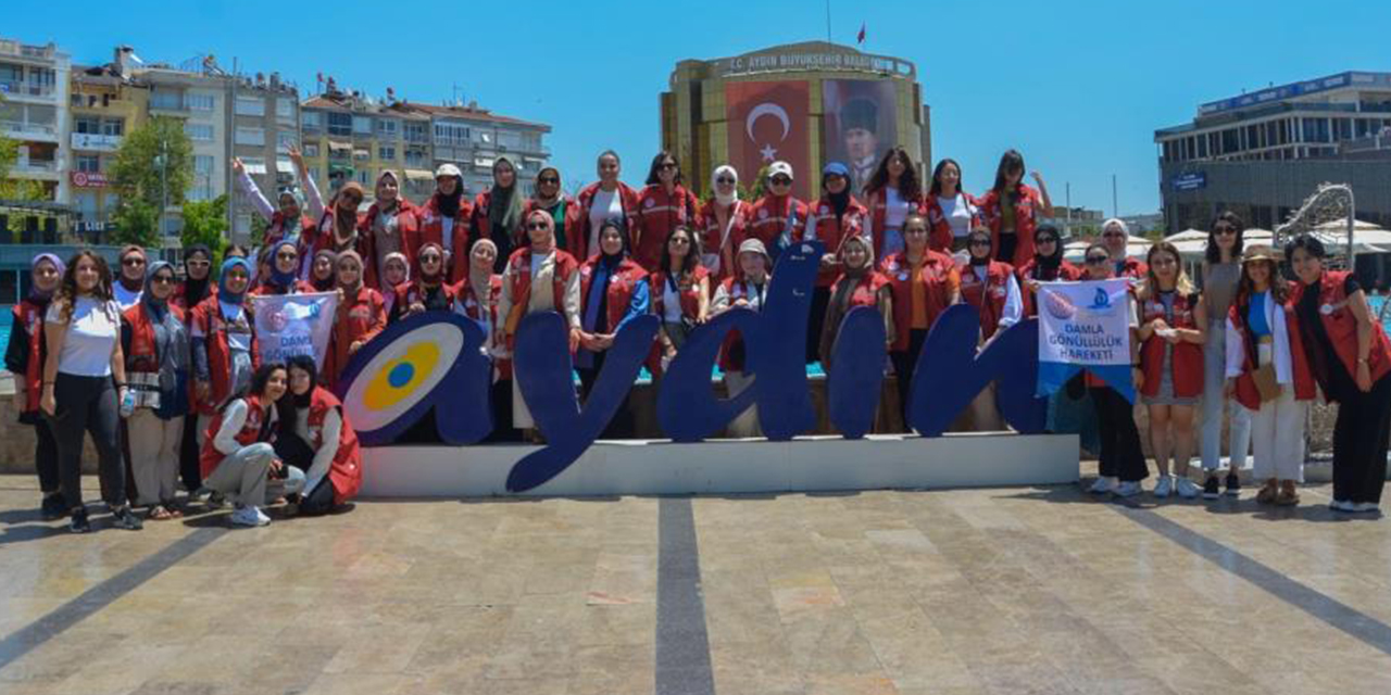 Damla Gönüllülük Hareketi Projesi Aydın’da başladı