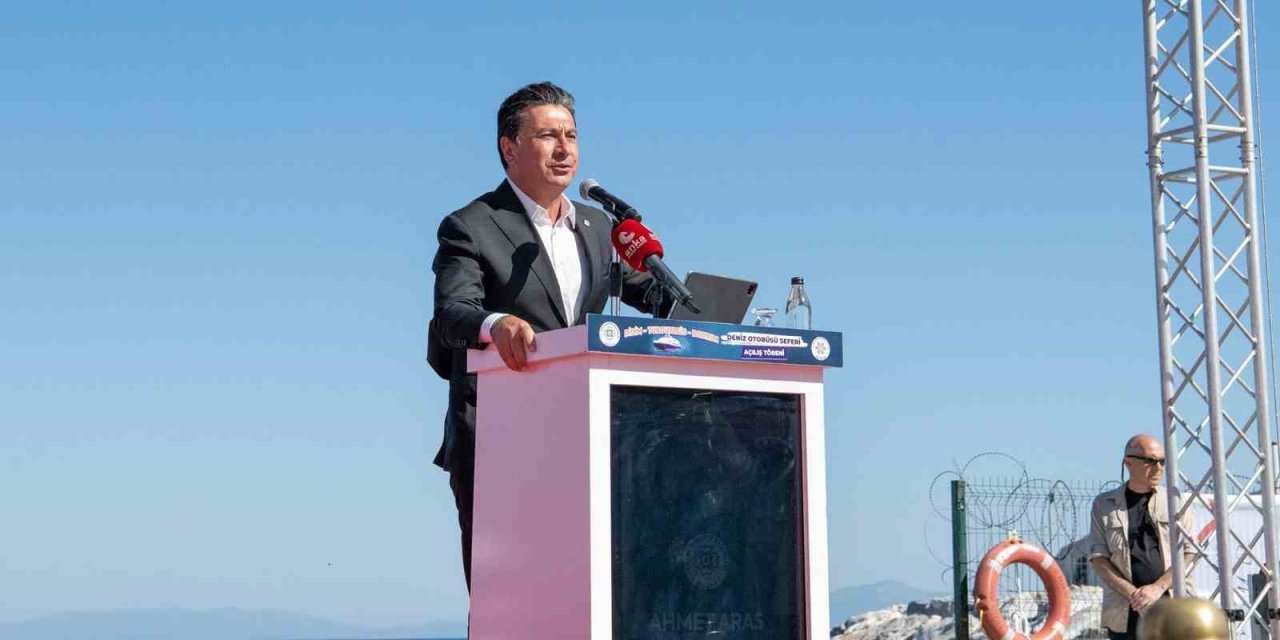 Başkan Günel Didim’den kalkan ilk deniz otobüsü seferine katıldı